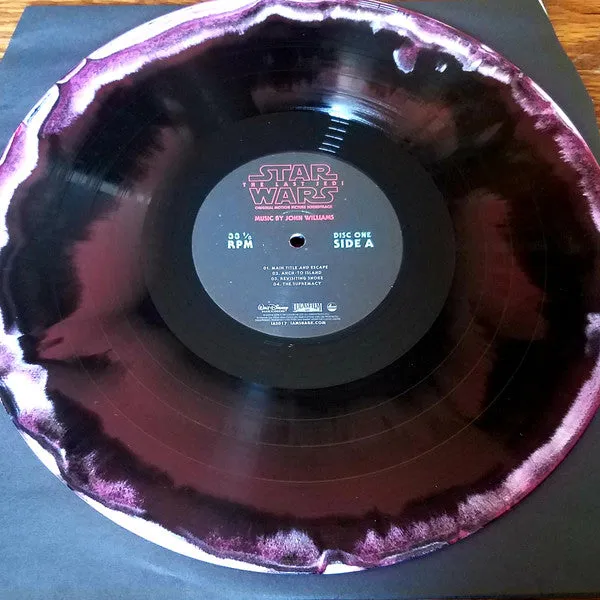John Williams Star Wars Last Jedi 2LP vinile colorato