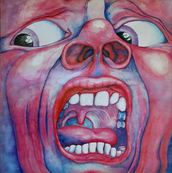 King Crimson In The Court vinile LP usato 1977