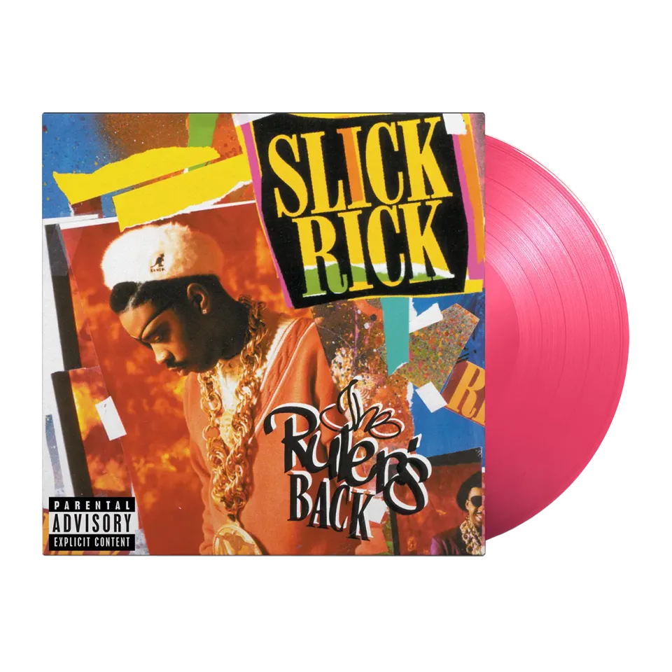 Slick Rick The Ruler's Back Vinile LP Rosa Edizione Limitata