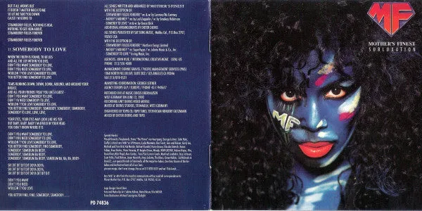 Mother's Finest Subluxation CD album live