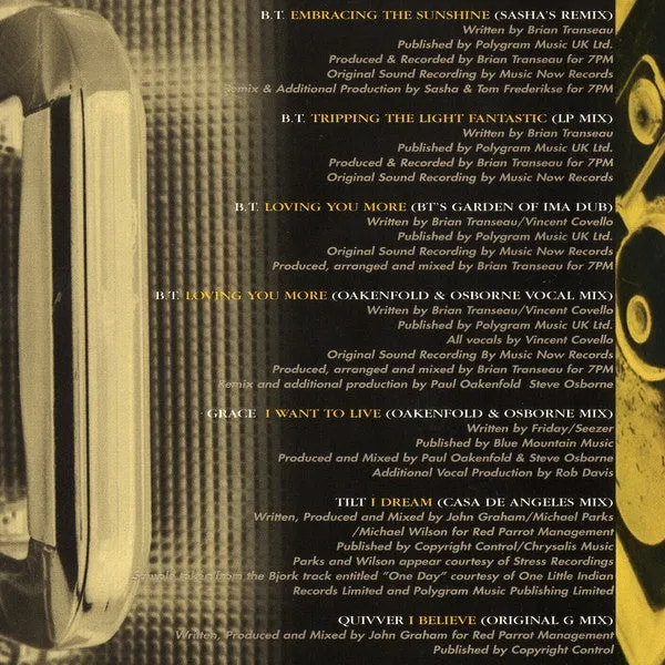 Paul Oakenfold Perfection Perfecto Compilation CD mixato NM