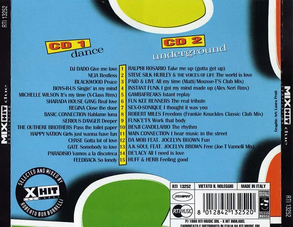 Various Mixhit Compilation Vol.2 2xCD euro house