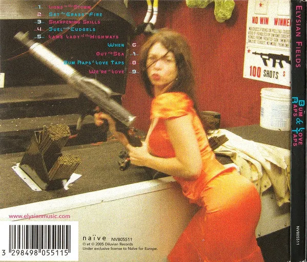 Elysian Fields Bum Raps & Love Taps CD album digipak