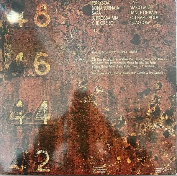 Pino Daniele Ferry Boat LP vinile 1985 jazz-rock