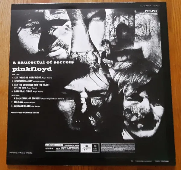 Pink Floyd A Saucerful Of Secrets vinile LP mono 180g remaster