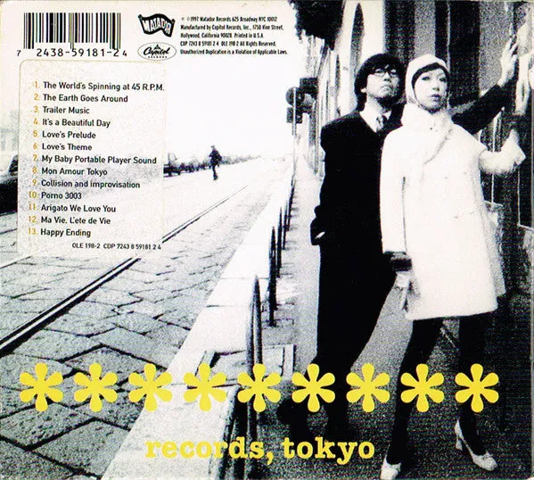 Pizzicato Five Happy End Of The World CD Album USA