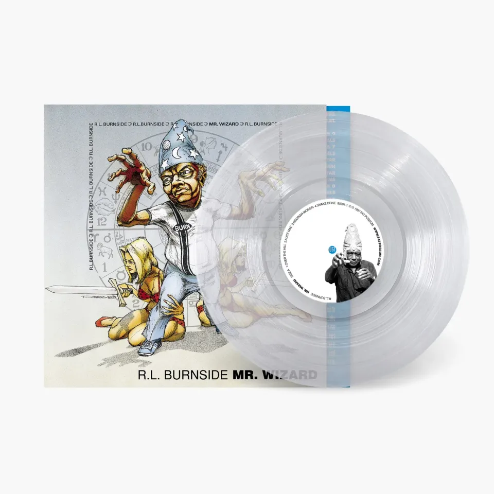 R.L. Burnside Mr. Wizard vinile trasparente 30th Anniversary