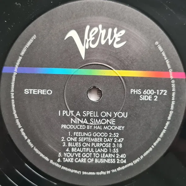 Nina Simone I Put A Spell On You LP 180g ristampa