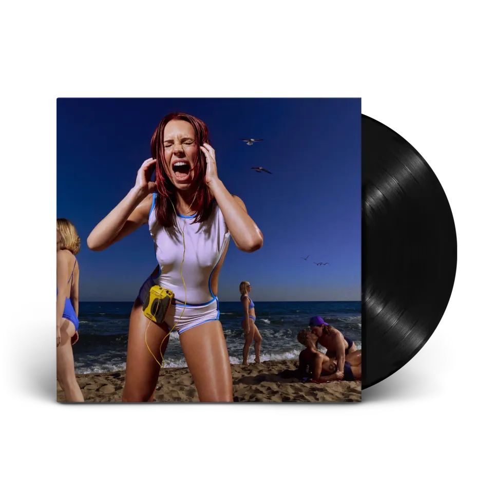 Rose Gray Louder Please vinile LP nero pop elettronico