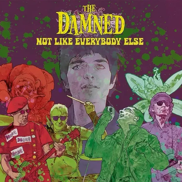 The Damned Not Like Everybody Else vinile rock
