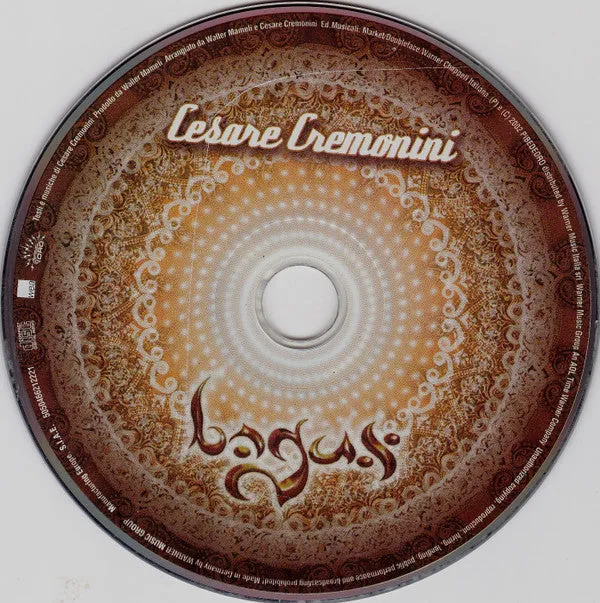 Cesare Cremonini Bagus CD album digipak 2002 pop