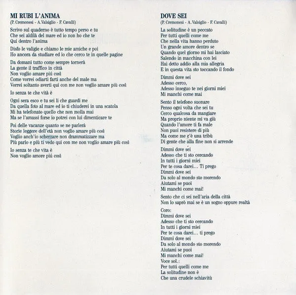 Laura Pausini Laura Pausini CD album prima stampa 1993 mint