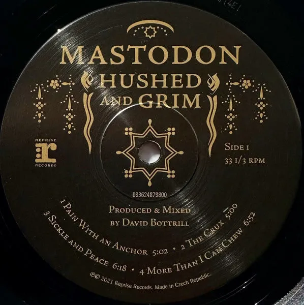 Mastodon Hushed And Grim 2LP album gatefold NM