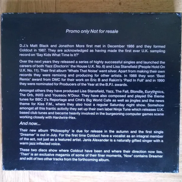 Coldcut Brief History Of Time 2CD promo mix