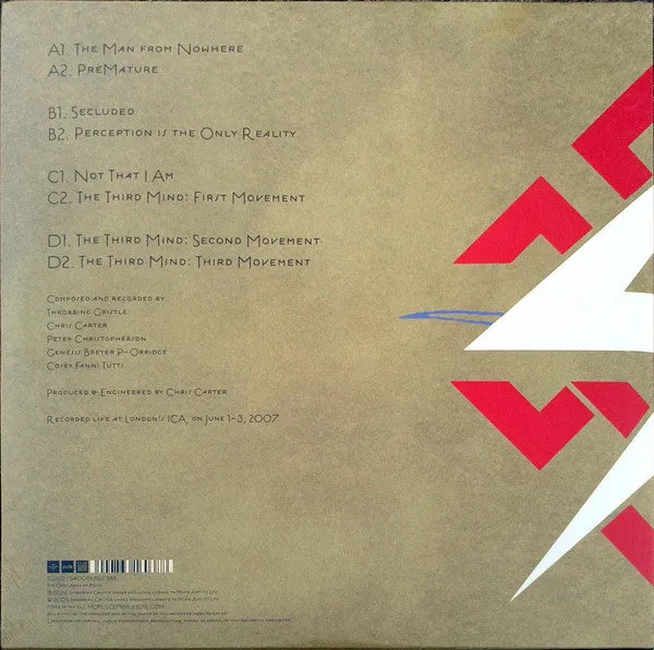 Throbbing Gristle The Third Mind Movements doppio vinile 2xLP industrial