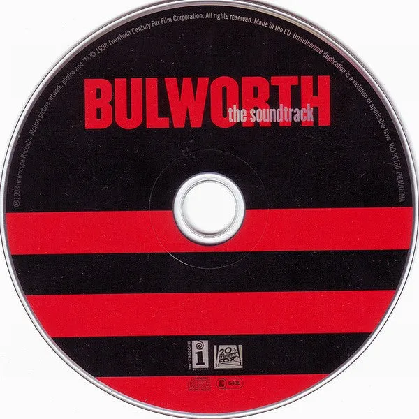 Various Bulworth The Soundtrack CD colonna sonora hip hop VG+