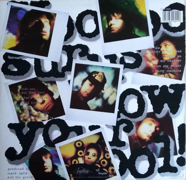 Hoodoo Gurus Blow Your Cool LP vinile ristampa etichette bianche