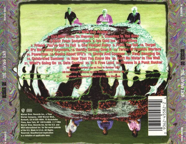 Hüsker Dü The Living End CD album live 1994