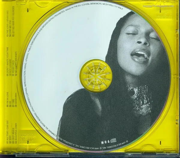 Mary J. Blige Mary CD album soul VG