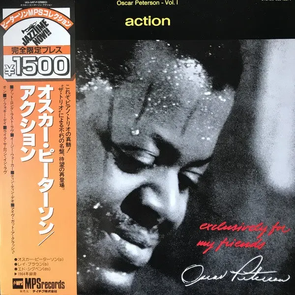 Oscar Peterson Action vinile LP ristampa Giappone