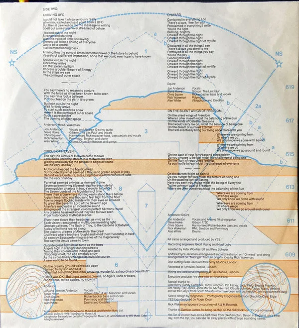 Yes Tormato LP vinile Italia 1978 prog rock