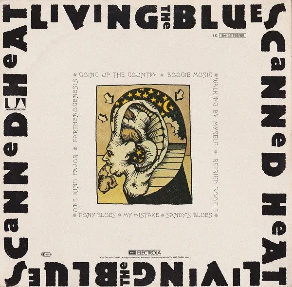 Canned Heat Living The Blues doppio vinile 2xLP blues rock 1979