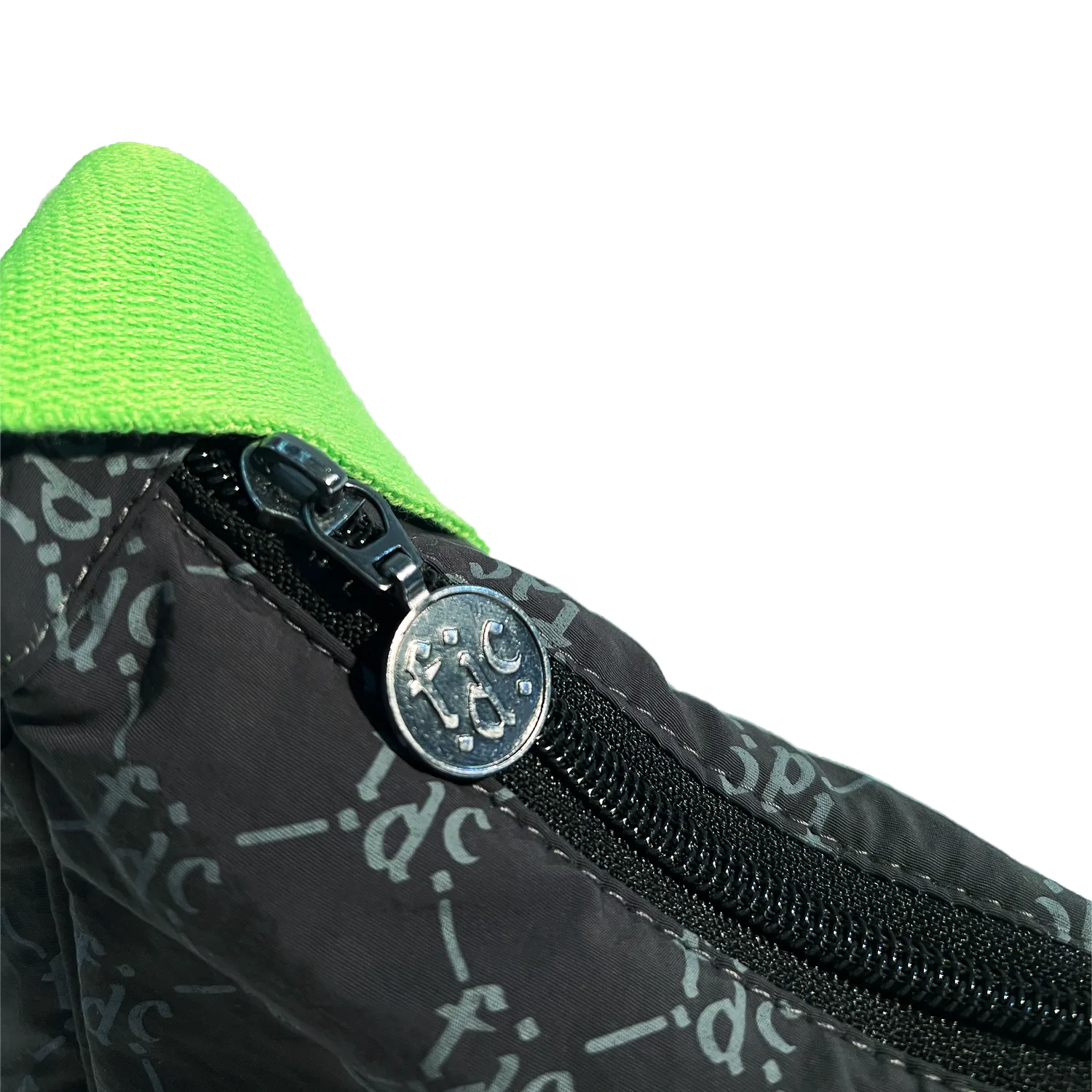 Fontaines D.C. F.D.C. Monogram borsa tracolla nero verde