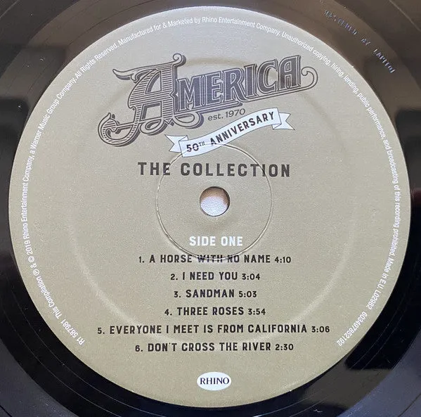 America 50th Anniversary 2xLP vinile raccolta