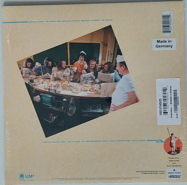 Supertramp Breakfast In America vinile LP ristampa