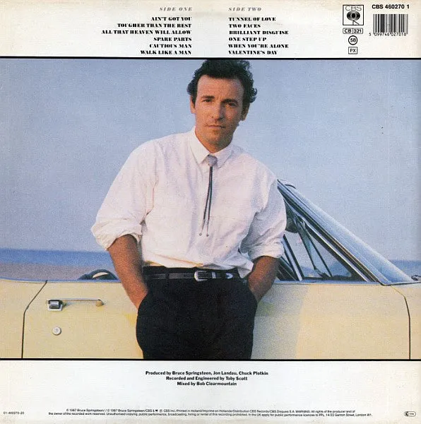 Bruce Springsteen Tunnel Of Love vinile LP VG+ Olanda