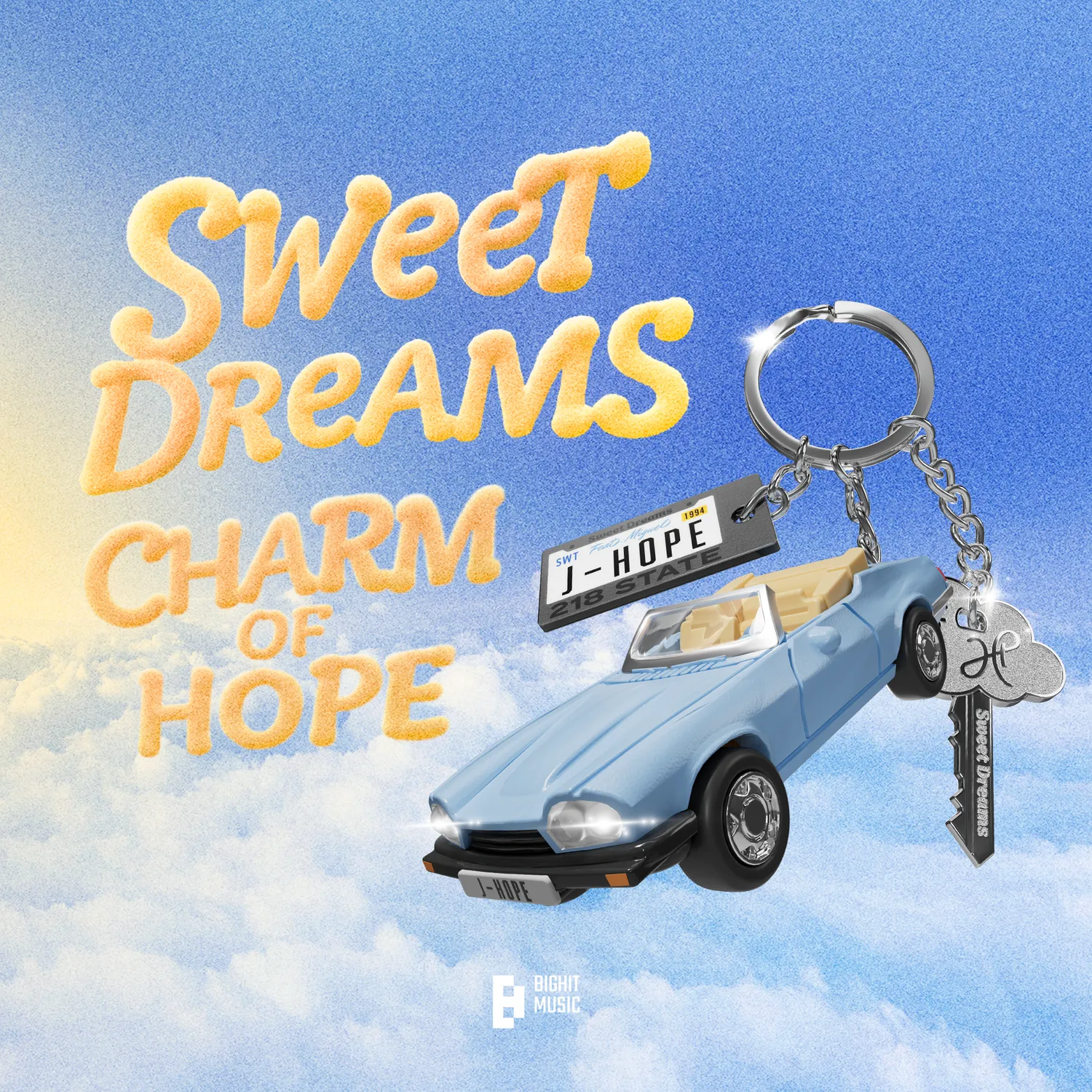 j-hope Charm of HOPE Sweet Dreams ver. box NFC keyring