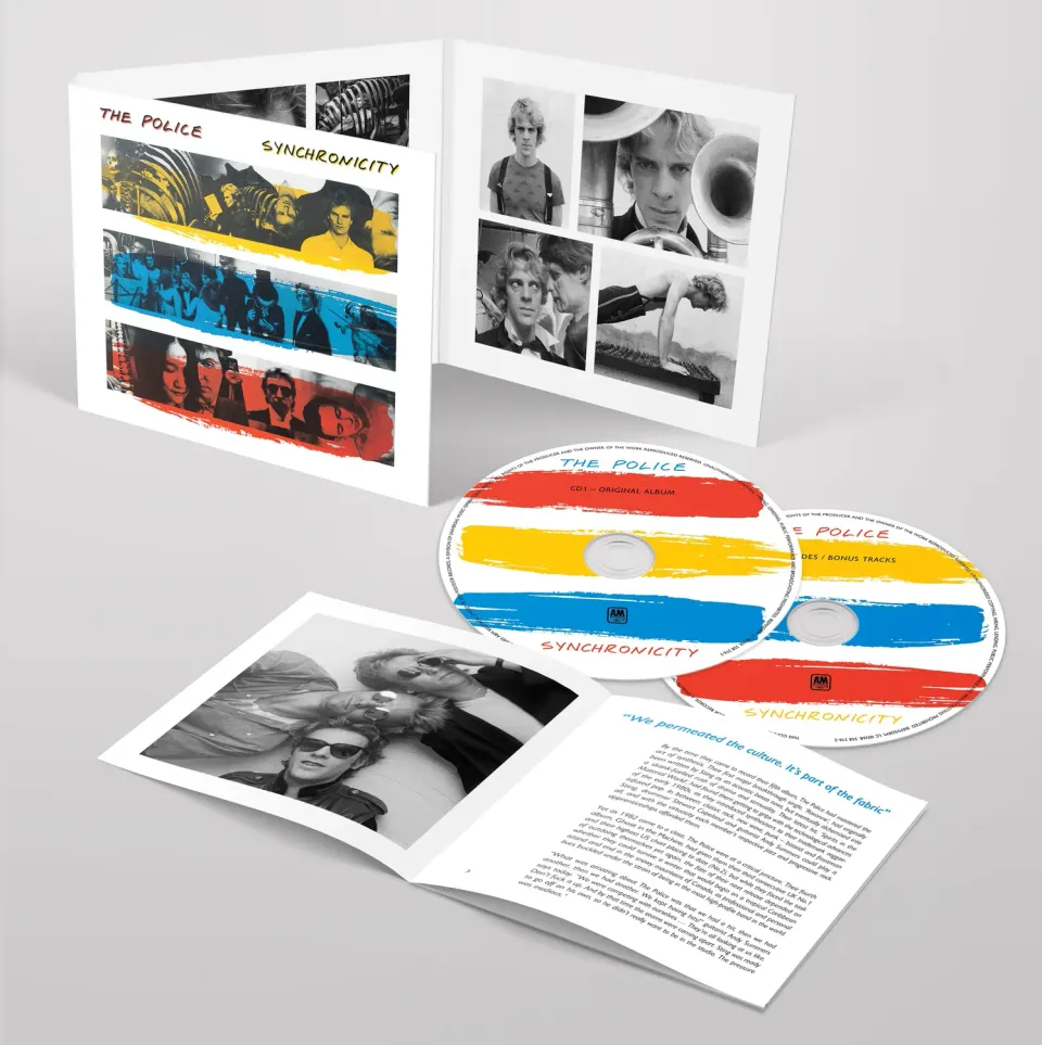 The Police Synchronicity CD doppio remaster Abbey Road