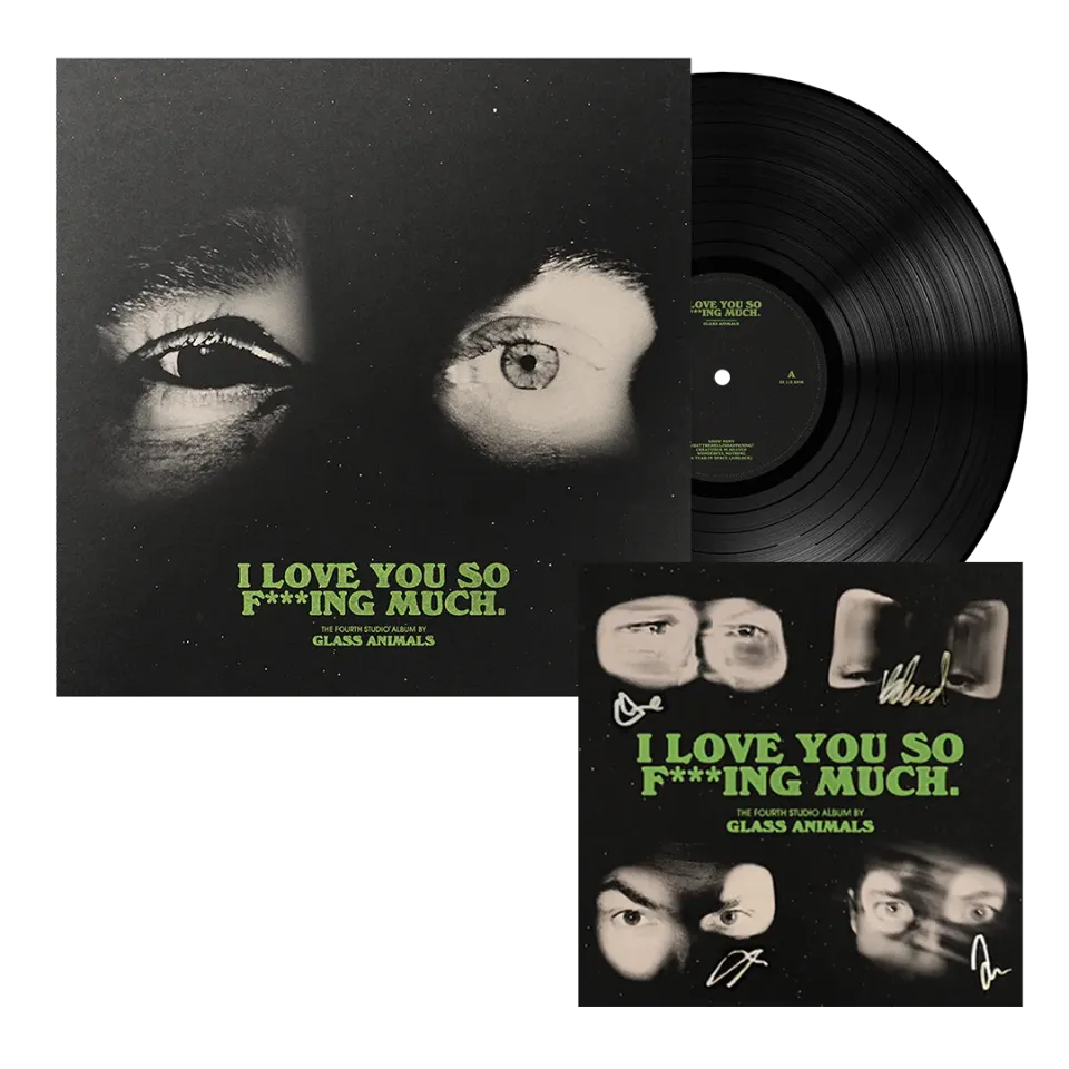 Polydor Glass Animals I Love You So F***ing Much vinile nero + card firmata