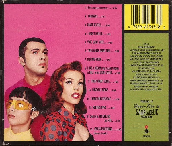 Deee-Lite Infinity Within CD album eco house VG+