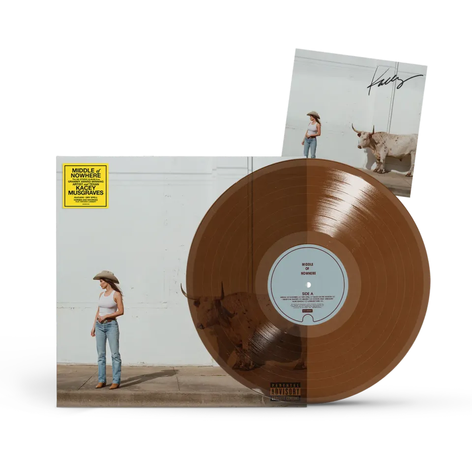 Polydor Middle of Nowhere vinile whiskey + art card