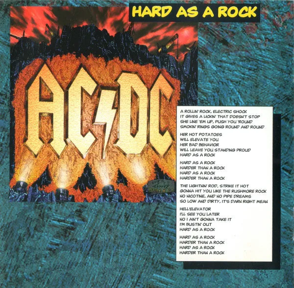 AC/DC Ballbreaker CD album hard rock jewel case 1995