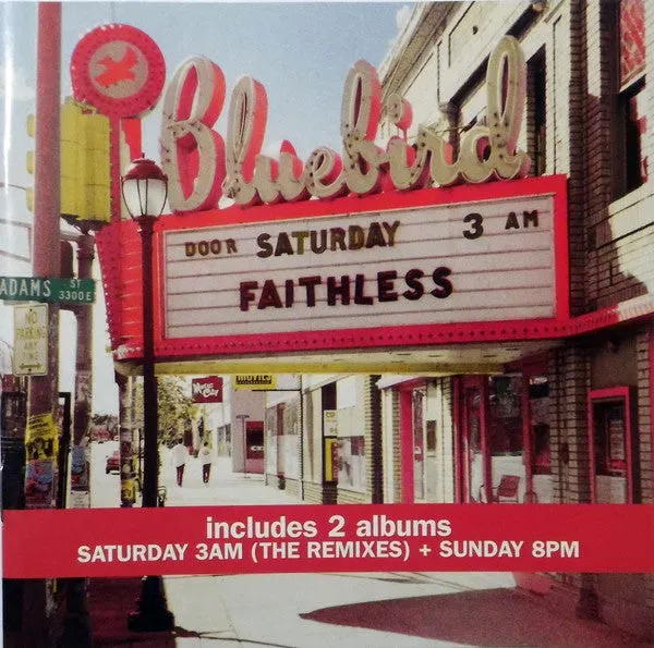 Faithless Saturday 3AM Sunday 8PM doppio CD remix