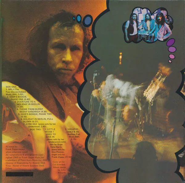 Mothers Of Invention Burnt Weeny Sandwich LP RE