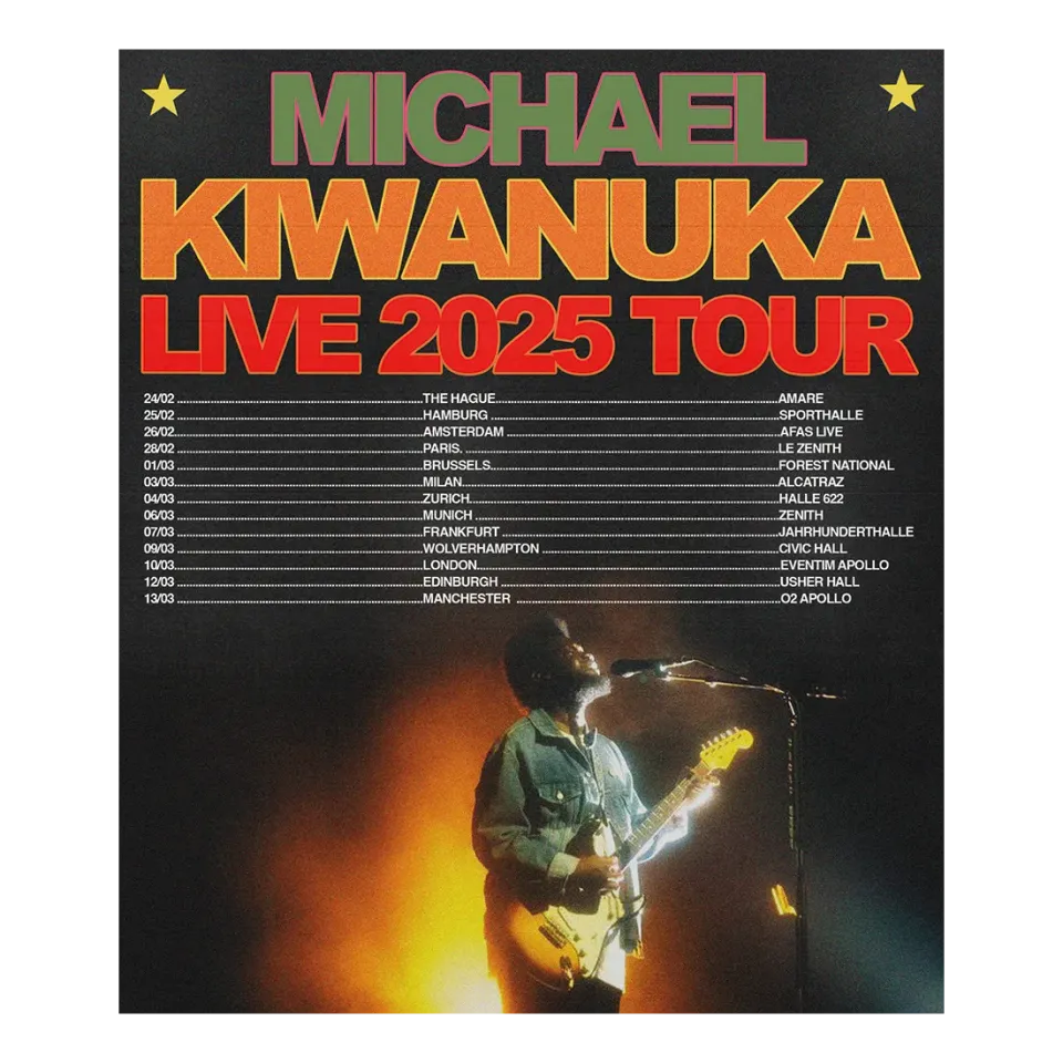Polydor Small Changes Tour 2025 poster A2 live