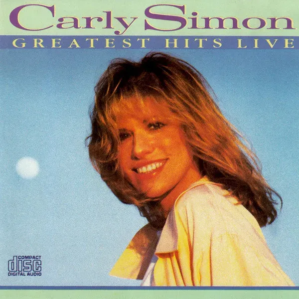 Carly Simon Greatest Hits Live CD album 1988