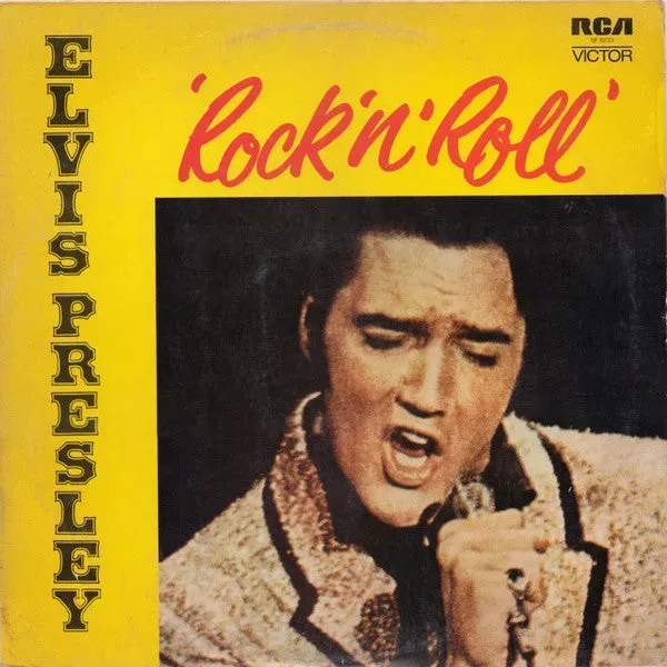 Elvis Presley Rock 'N' Roll vinile LP ristampa 1973 VG