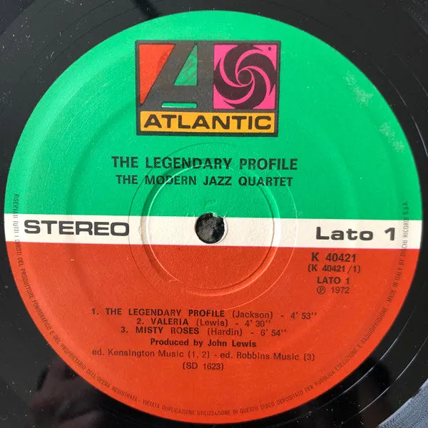 Modern Jazz Quartet Legendary Profile LP vinile jazz 1972