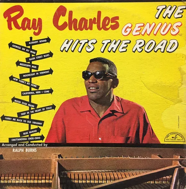 Ray Charles The Genius Hits The Road LP mono rhythm blues VG+