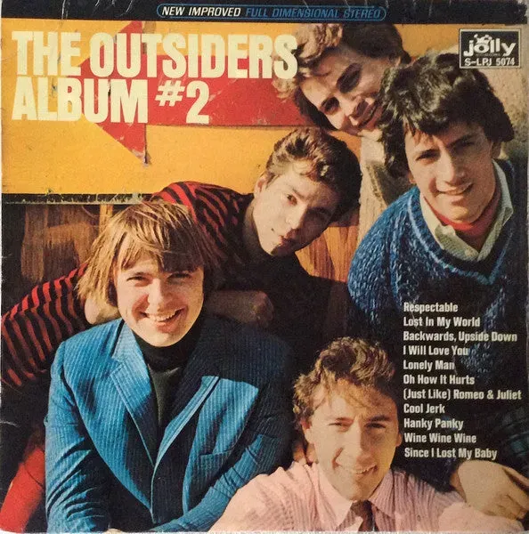 Outsiders Album #2 LP vinile usato rock anni 60