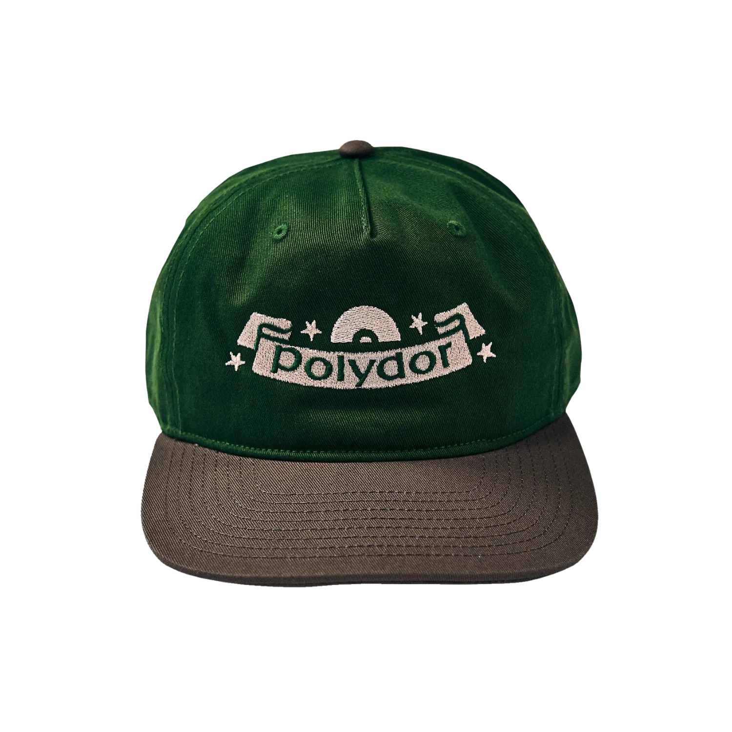 Polydor Cap cappellino verde marrone cotone 5 pannelli
