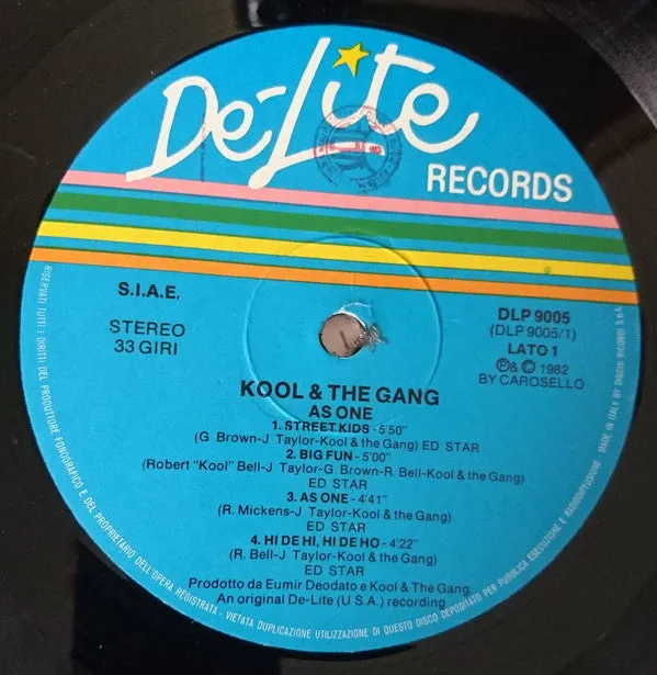 Kool & The Gang As One LP funk disco 1982 originale
