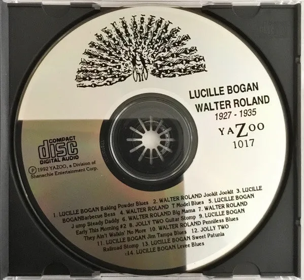 Lucille Bogan Walter Roland 1927-1935 CD compilation blues NM