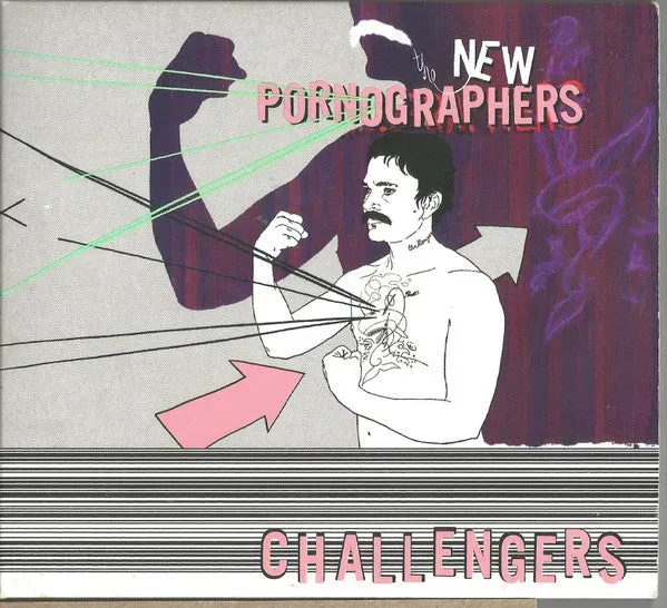 New Pornographers Challengers CD album digipak 2007