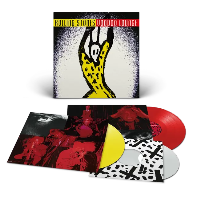 Rolling Stones Voodoo Lounge vinile rosso giallo 2LP+10" limitato