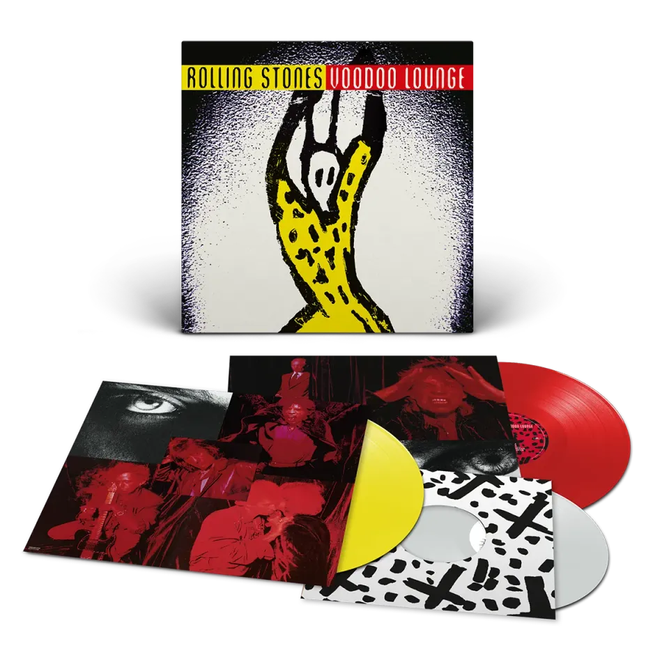 Rolling Stones Voodoo Lounge vinile rosso giallo 2LP+10" limitato